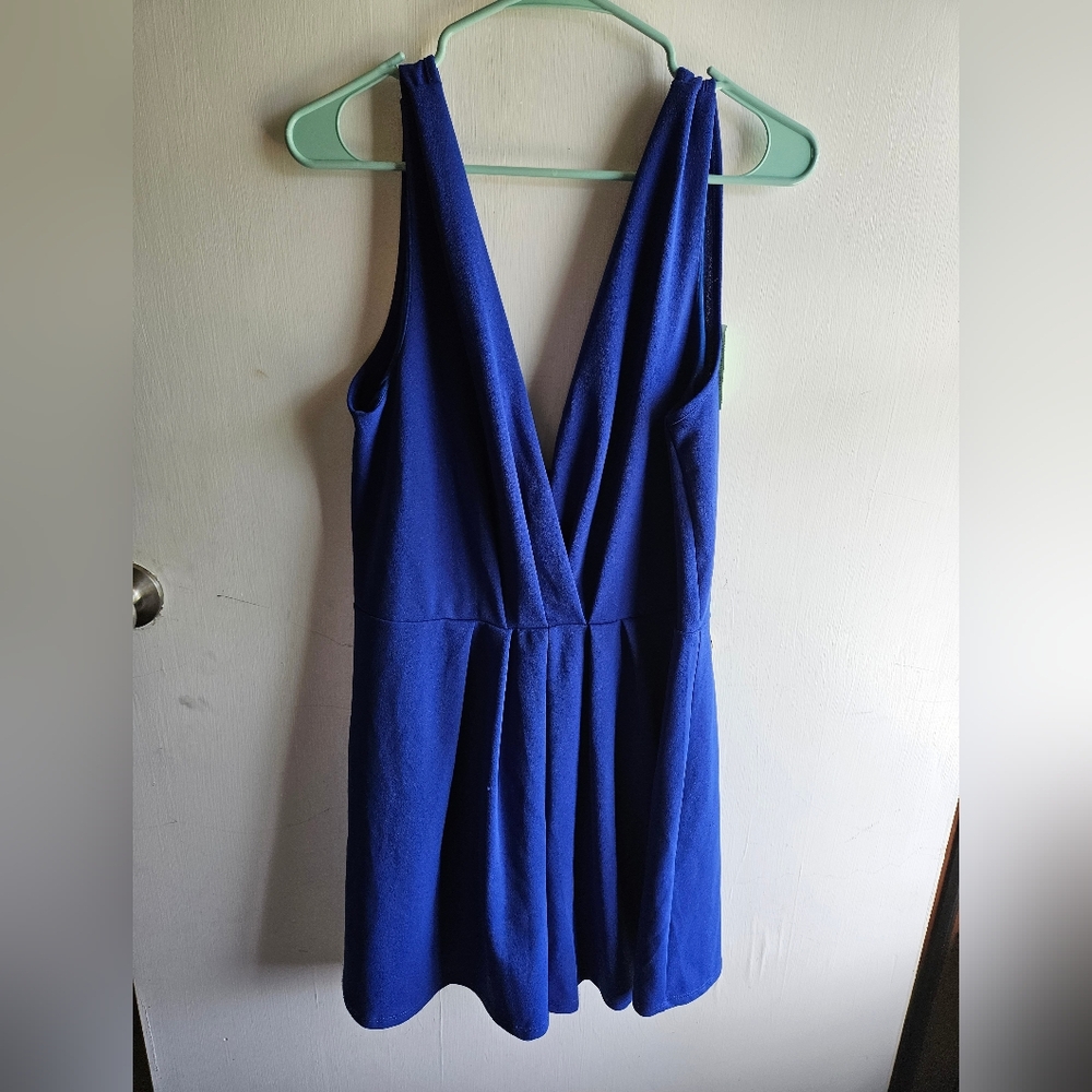 Blue romper